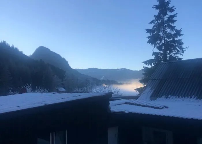 Dağ evi Idyllisches Hallstattnaehe